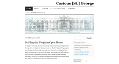 Desktop Screenshot of curiousstgeorge.com