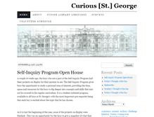 Tablet Screenshot of curiousstgeorge.com